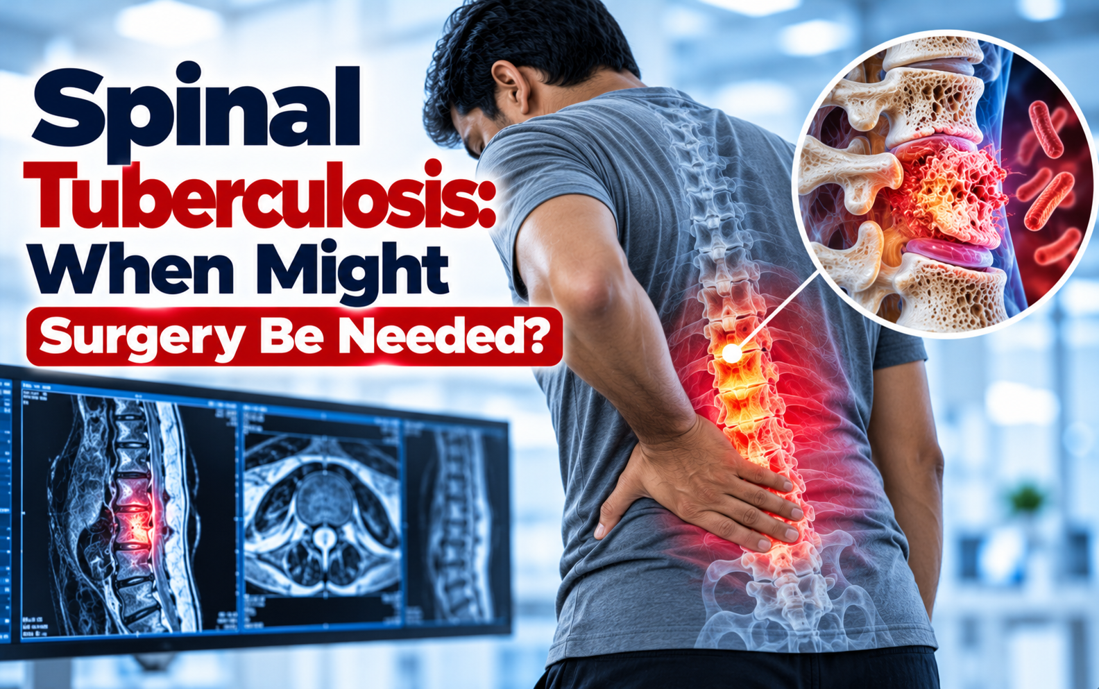 Medical illustration for Spinal Tuberculosis: When Might Surgery Be Needed?