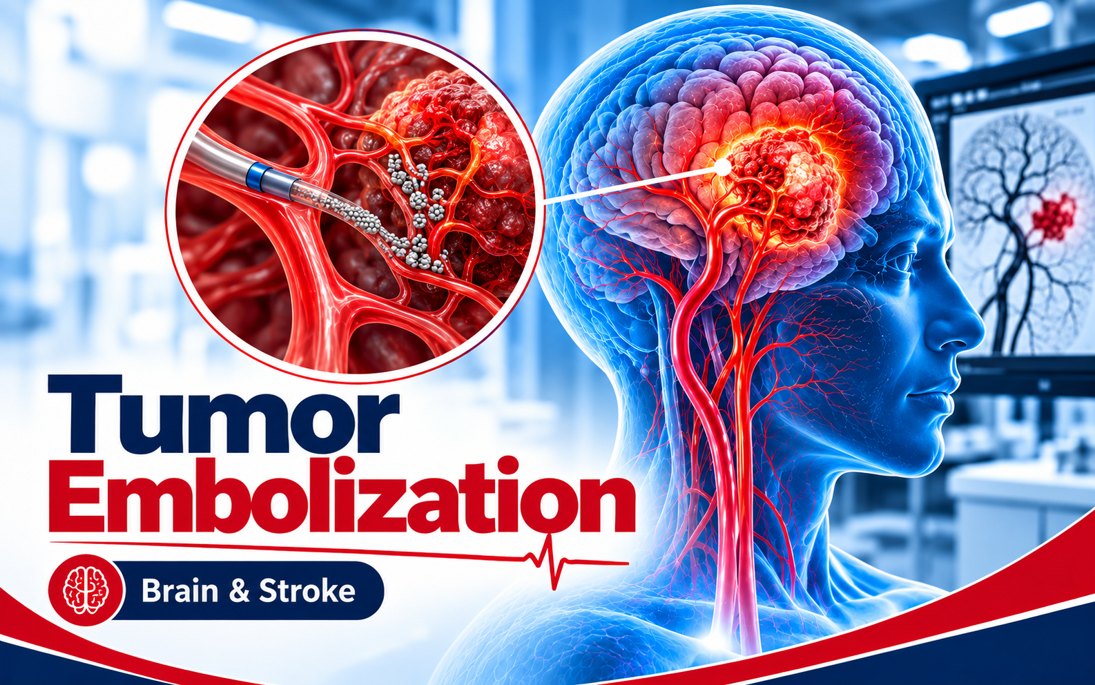 Illustration relating to Tumor Embolization